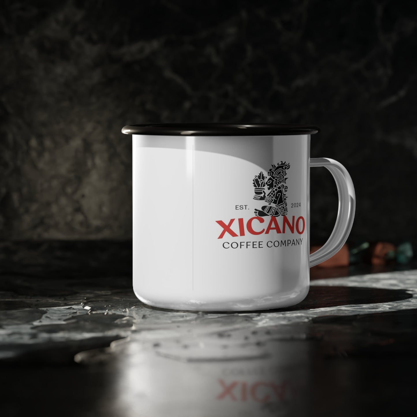 Xicano Coffee Enamel Cup